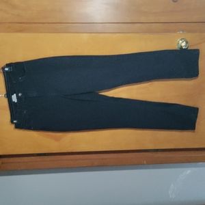 LL Bean woman size 14 tall black jeans